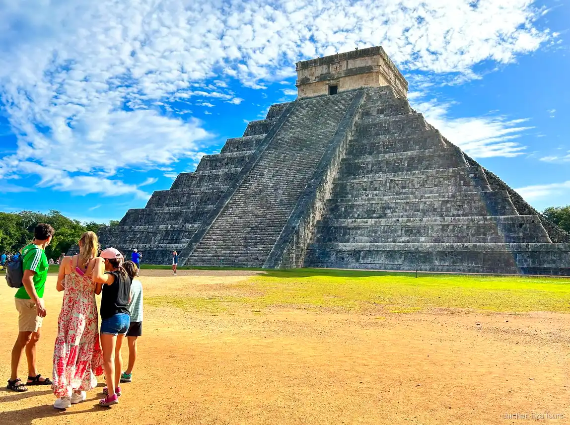 Pyramide des Kukulcan mit dem Chichen Itza Ticket ohne Anstehen gesehen