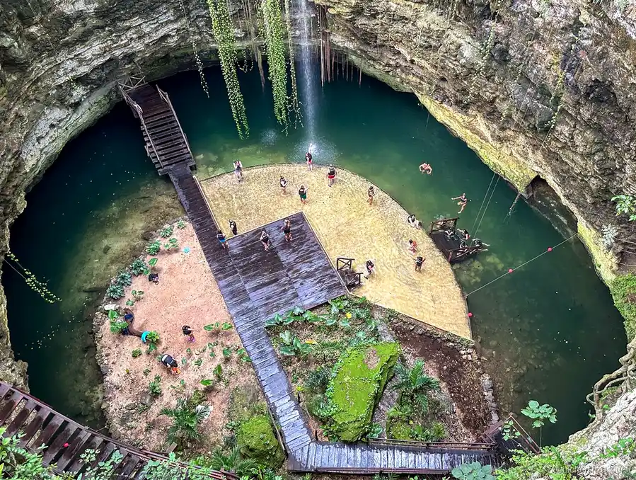 Tappa nella Valladolid coloniale nel tour da Playa del Carmen a Chichen Itza